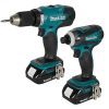 Bộ máy khoan vặn vít pin 18V Makita DLX2022