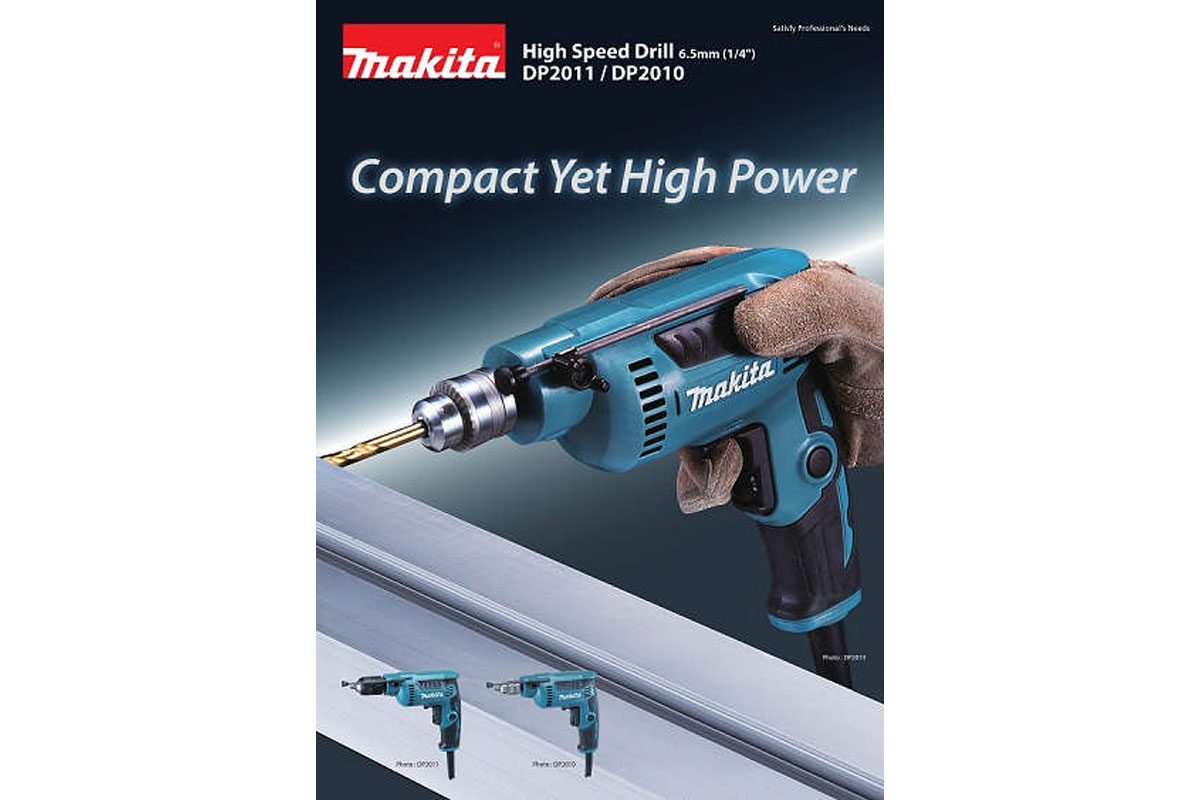 Máy khoan sắt 6.5mm Makita DP2010