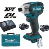 Máy vặn vít xung dầu pin 18V Makita DTS141RME