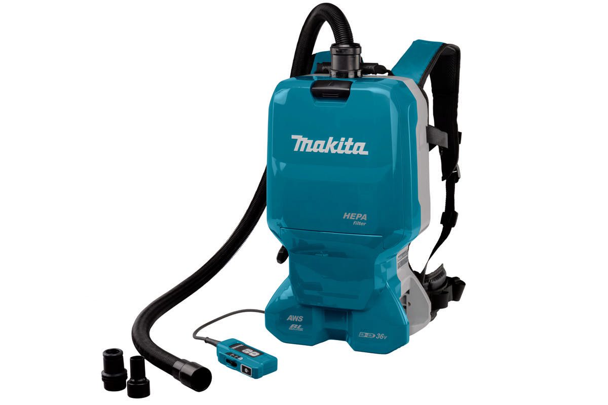 Thân máy hút bụi đeo vai 2 pin 18V Makita DVC665Z