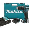 Máy khoan búa vặn vít pin 12V Makita HP332DSAE