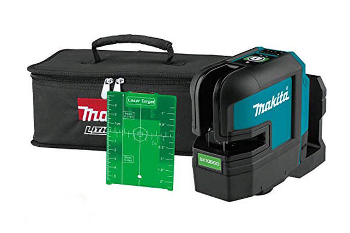 Thân máy cân mực laser tia xanh pin 12V Makita SK105GDZ