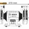 Máy Mài 2 đá 200mm Bosch Gbg 60 20