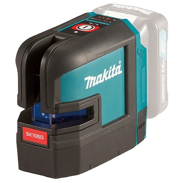 Thân máy cân mực laser tia đỏ pin 12V Makita SK105DZ