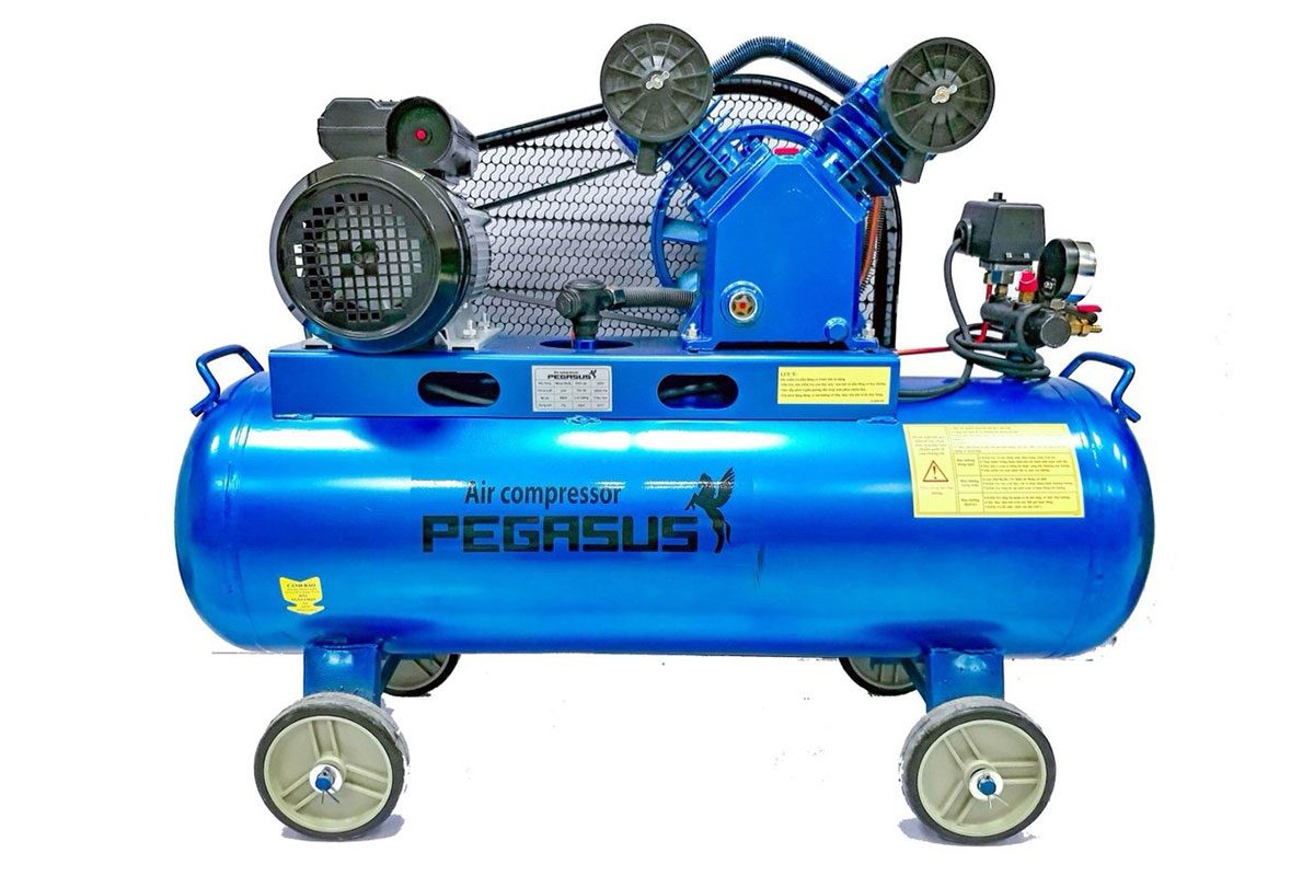 Máy nén khí dây đai Pegasus TM-W-0.36/8-120L (220V)