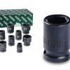 Đầu tuýp đen 6 cạnh 1/2in - 16mm Sata 34309