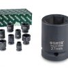 Đầu tuýp đen 6 cạnh 3/4in - 27mm Sata 34515