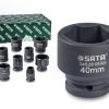 Đầu tuýp đen 6 cạnh 3/4in - 40mm Sata 34528