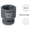 Đầu tuýp đen 6 cạnh 1in - 43mm Sata 34831