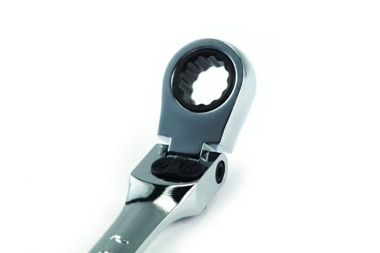 Cờ lê vòng miệng lắc léo tự động có khóa 9mm Sata 46802