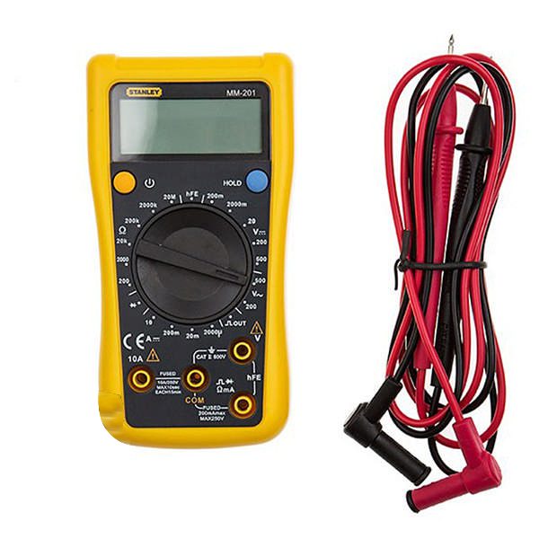 Dụng cụ đo mạch điện đồng hồ đo điện digital Stanley MM-201-23C