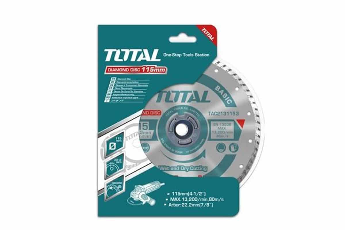 Đĩa cắt gạch 115x22mm Total TAC2131153