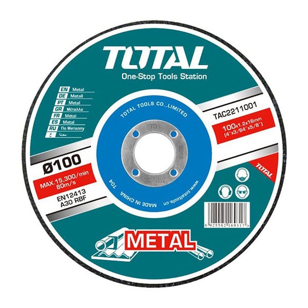 Đĩa cắt kim loại 100mm Total TAC2211001SA ( TAC2211001 )