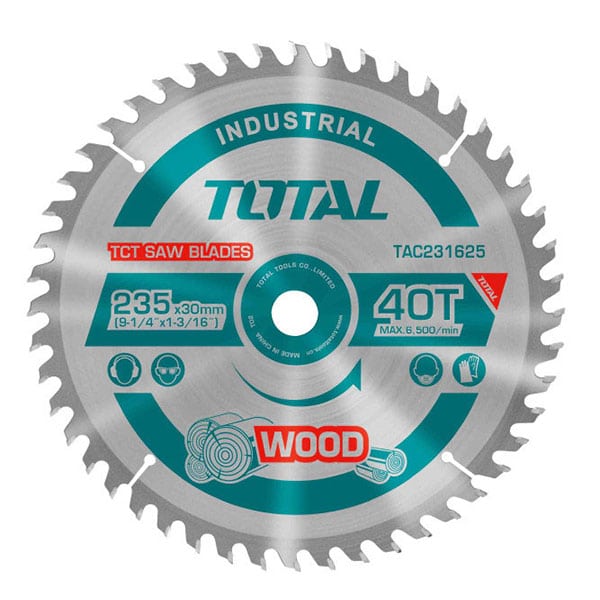 Lưỡi cưa gỗ hợp kim TCT 250mm Total TAC2311445T