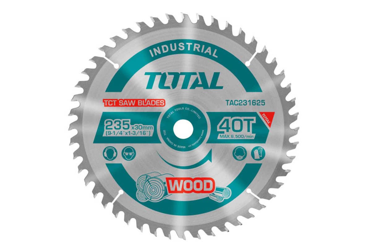 Lưỡi cưa gỗ hợp kim TCT 125mm Total TAC231A15T