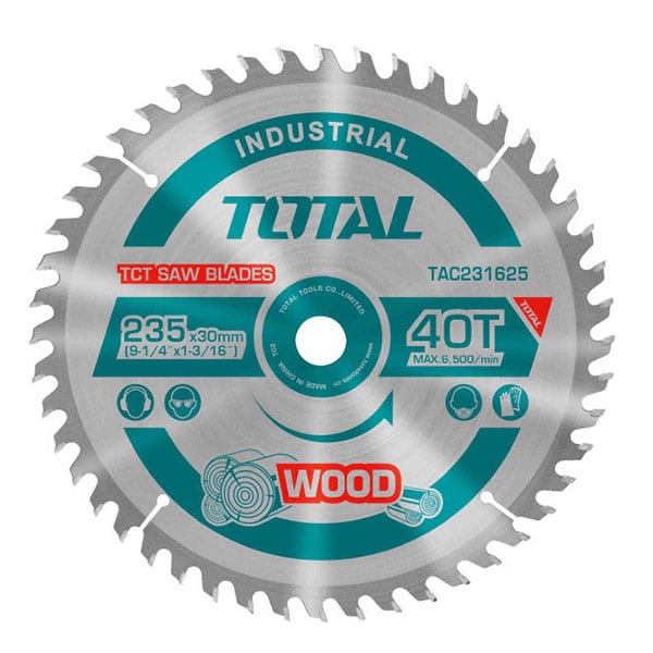 Lưỡi cưa gỗ hợp kim TCT 125mm Total TAC231A15T