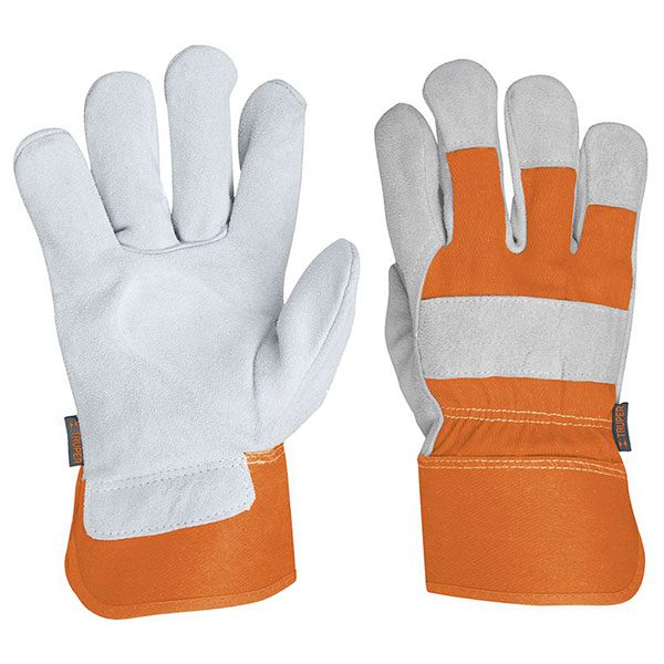 Găng tay da vải an toàn size L Truper GU-215