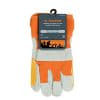 Găng tay da vải an toàn size L Truper GU-235