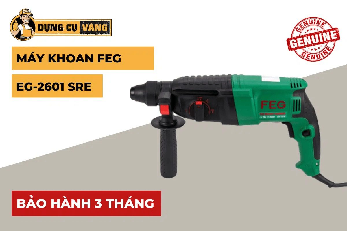 Mẫu máy khoan FEG có tốt không? Máy khoan FEG EG-2601 SRE 