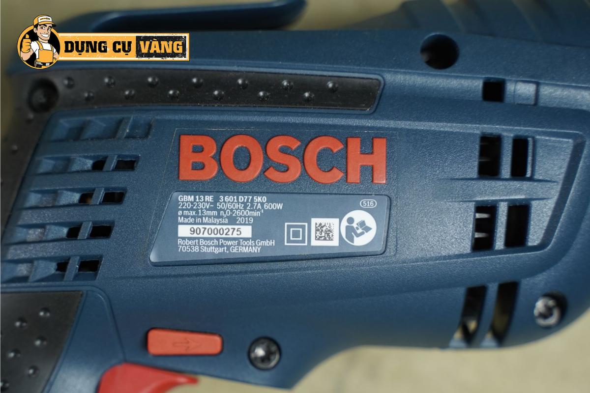 Phân biệt các loại máy khoan Bosch từ Malaysia 