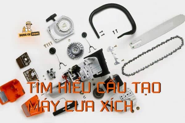 Cấu tạo máy cưa xích
