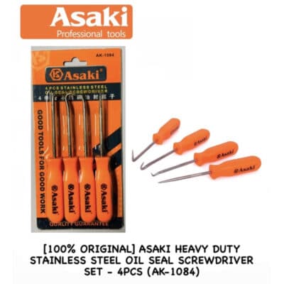Bộ dụng cụ tháo phốt chặn 4 cây - 5"/125mm Asaki AK-1084