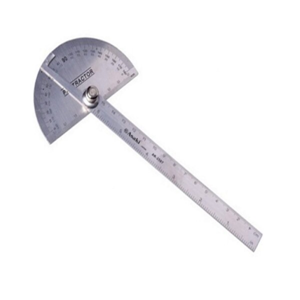 Thước đo góc độ 9x5cm Asaki AK-2587